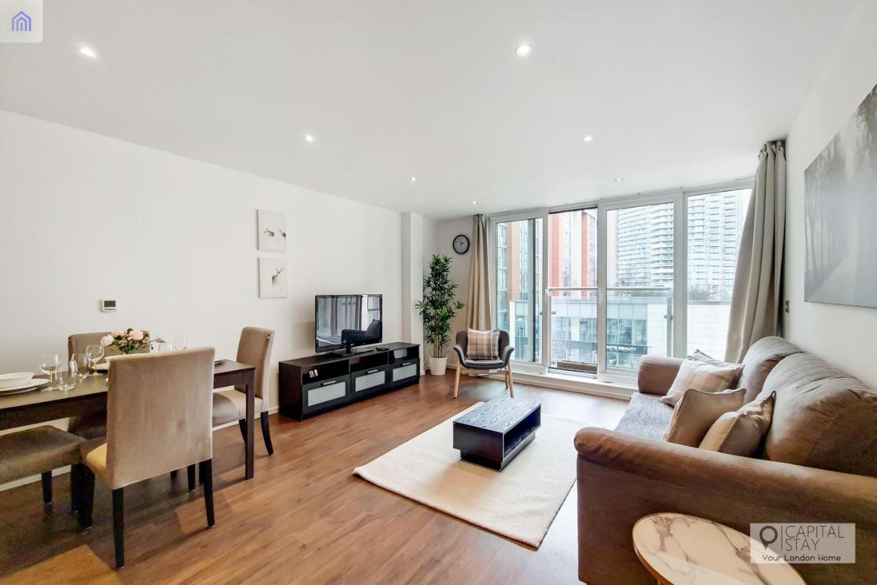 Fully Serviced Two Bed Apartment By Excel & O2 London Kültér fotó