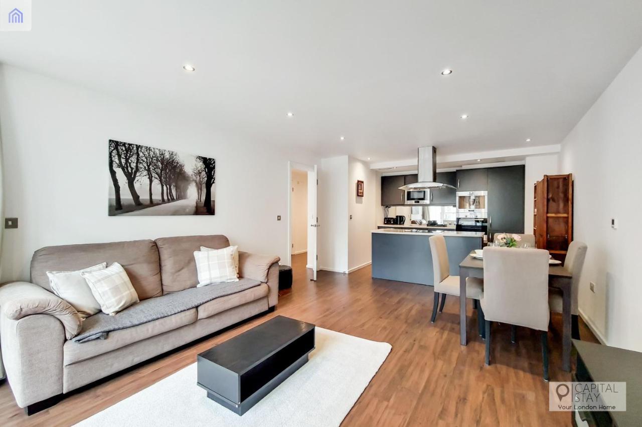 Fully Serviced Two Bed Apartment By Excel & O2 London Kültér fotó