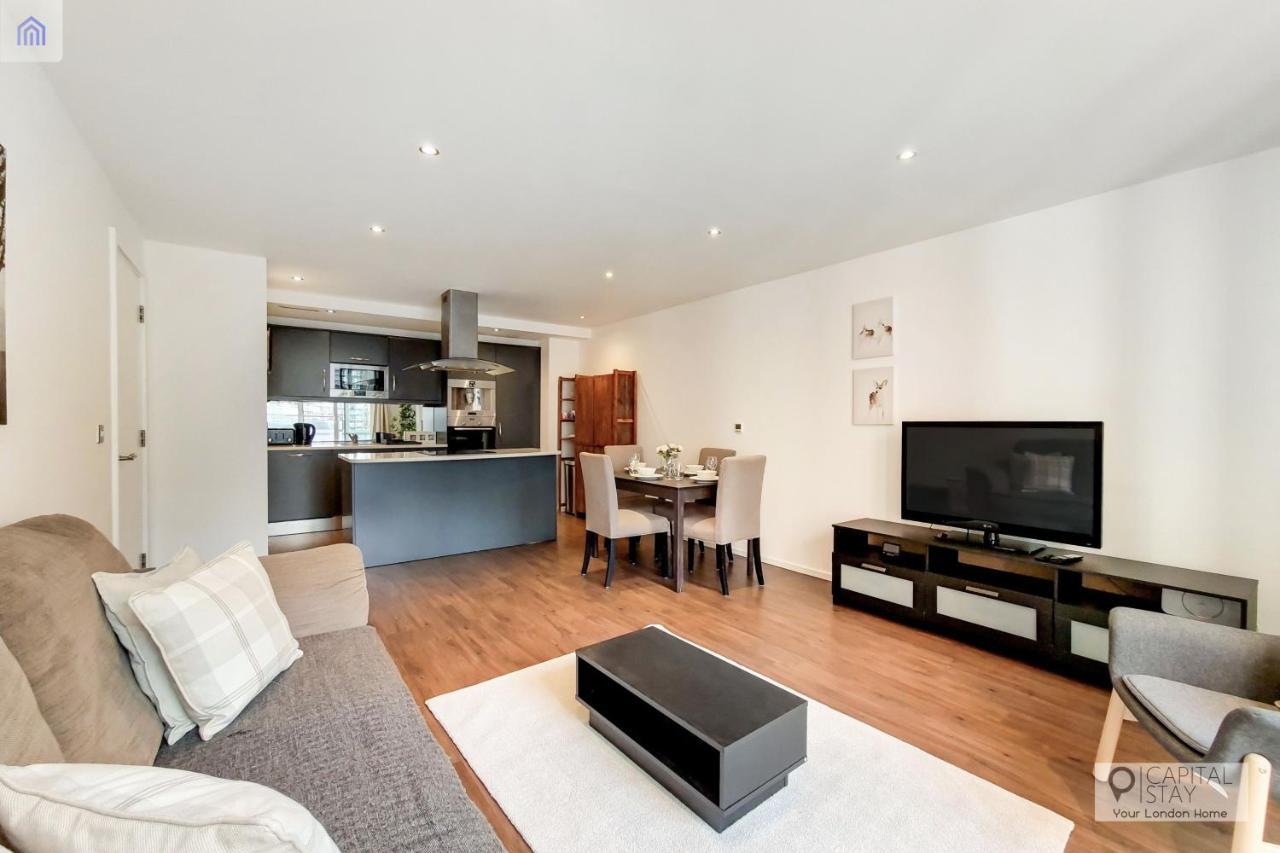 Fully Serviced Two Bed Apartment By Excel & O2 London Kültér fotó