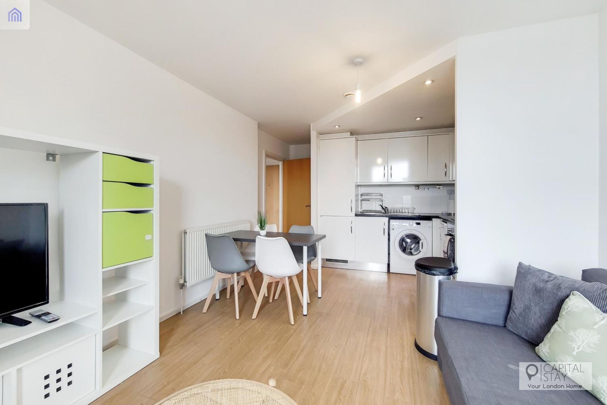 Fully Serviced Two Bed Apartment By Excel & O2 London Kültér fotó