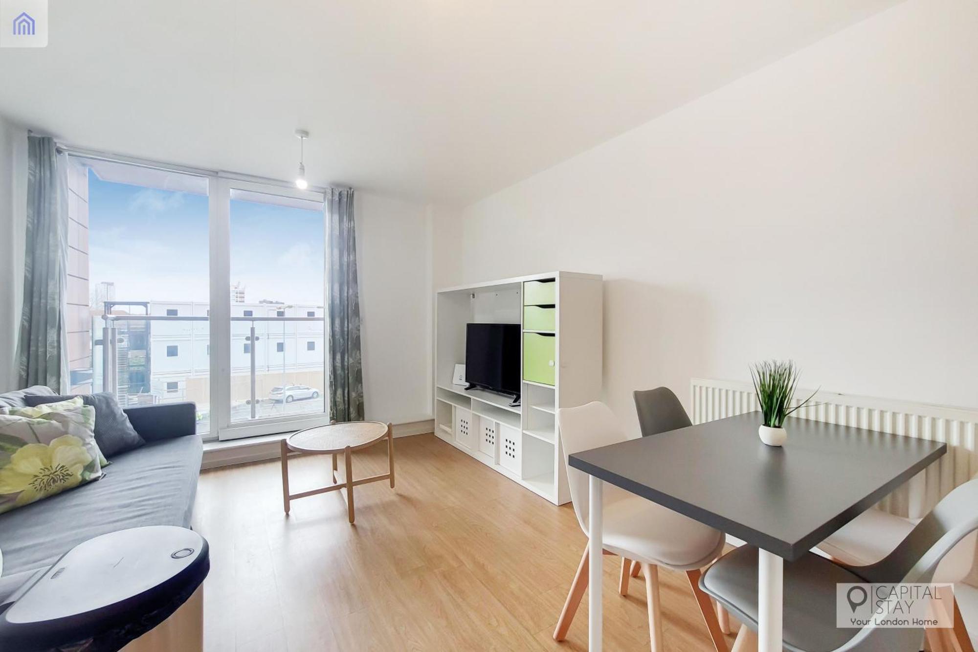 Fully Serviced Two Bed Apartment By Excel & O2 London Kültér fotó