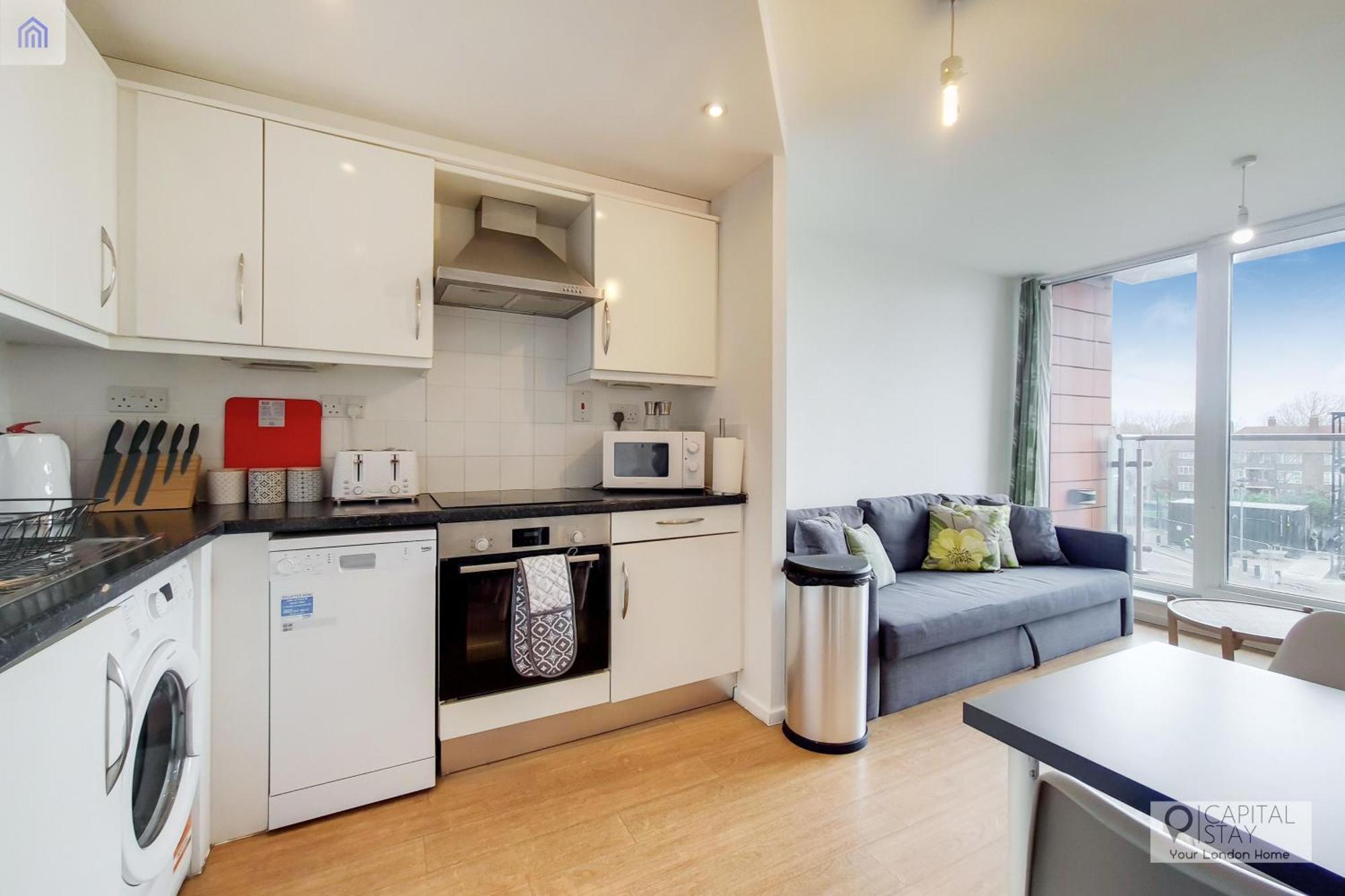 Fully Serviced Two Bed Apartment By Excel & O2 London Kültér fotó