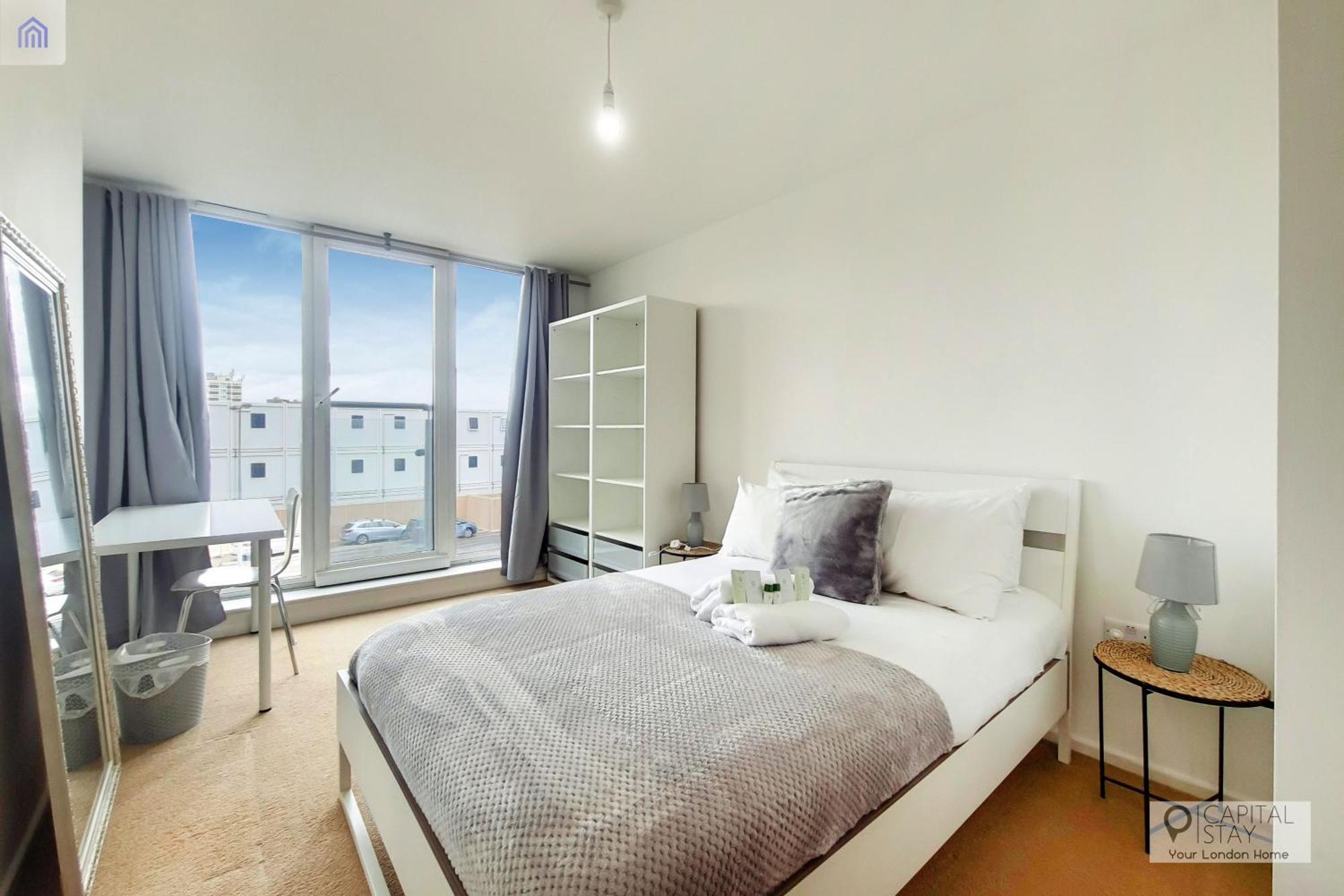 Fully Serviced Two Bed Apartment By Excel & O2 London Kültér fotó